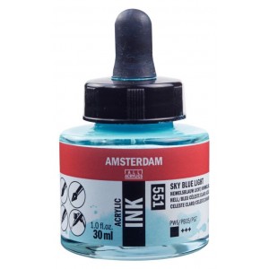 ΜΕΛΑΝΙ INK AMSTERDAM 30ml 551 SKY BLUE LIGHT ΜΕΛΑΝΙ INK AMSTERDAM 30ml 551 SKY BLUE LIGHT