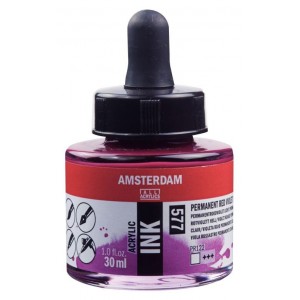 ΜΕΛΑΝΙ INK AMSTERDAM 30ml 577 PERMANENT RED VIOLET ΜΕΛΑΝΙ INK AMSTERDAM 30ml 577 PERMANENT RED VIOLET