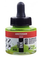 ΜΕΛΑΝΙ INK AMSTERDAM 30ml 617 YELLOWISH GREEN