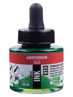 ΜΕΛΑΝΙ INK AMSTERDAM 30ml 618 PERMANENT GREEN LIGHT
