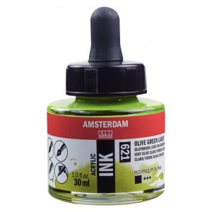 ΜΕΛΑΝΙ INK AMSTERDAM 30ml 621 OLIVE GREEN LIGHT ΜΕΛΑΝΙ INK AMSTERDAM 30ml 621 OLIVE GREEN LIGHT