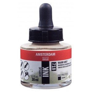 ΜΕΛΑΝΙ INK AMSTERDAM 30ml 718 WARM GREY ΜΕΛΑΝΙ INK AMSTERDAM 30ml 718 WARM GREY
