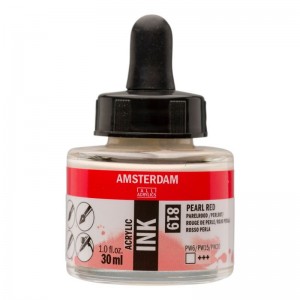 ΜΕΛΑΝΙ INK AMSTERDAM 30ml 819 PEARL RED ΜΕΛΑΝΙ INK AMSTERDAM 30ml 819 PEARL RED