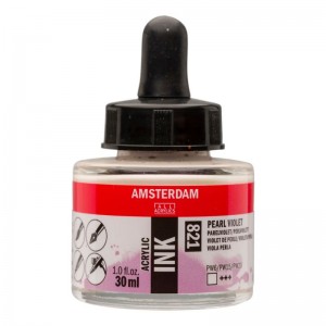 ΜΕΛΑΝΙ INK AMSTERDAM 30ml 821 PEARL VIOLET ΜΕΛΑΝΙ INK AMSTERDAM 30ml 821 PEARL VIOLET
