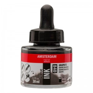 ΜΕΛΑΝΙ INK AMSTERDAM 30ml 840 GRAPHITE ΜΕΛΑΝΙ INK AMSTERDAM 30ml 840 GRAPHITE