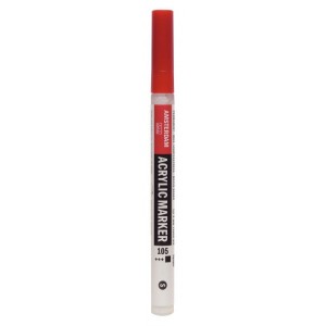 ΜΑΡΚΑΔΟΡΟΣ ΑΚΡΥΛΙΚΟΣ AMSTERDAM 2mm 105 Titanium White SW