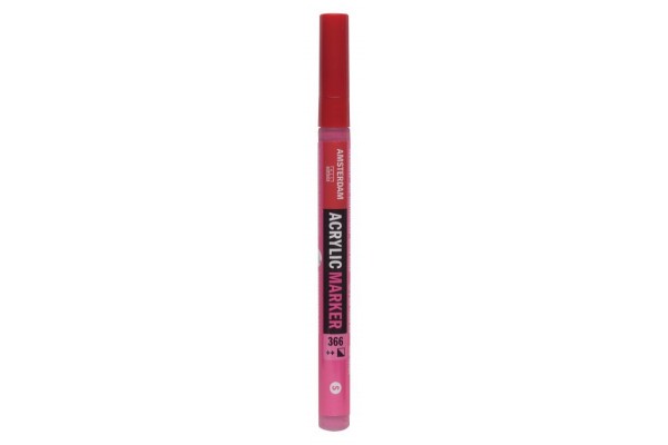 ΜΑΡΚΑΔΟΡΟΣ ΑΚΡΥΛΙΚΟΣ AMSTERDAM 2mm 366 Quinacridone Rose SW