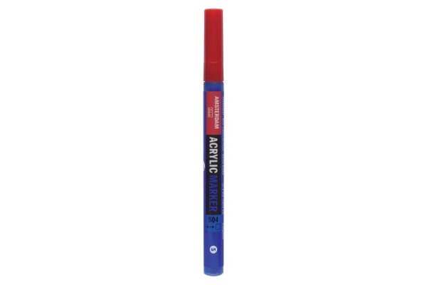 ΜΑΡΚΑΔΟΡΟΣ ΑΚΡΥΛΙΚΟΣ AMSTERDAM 2mm 504 Ultramarine SW