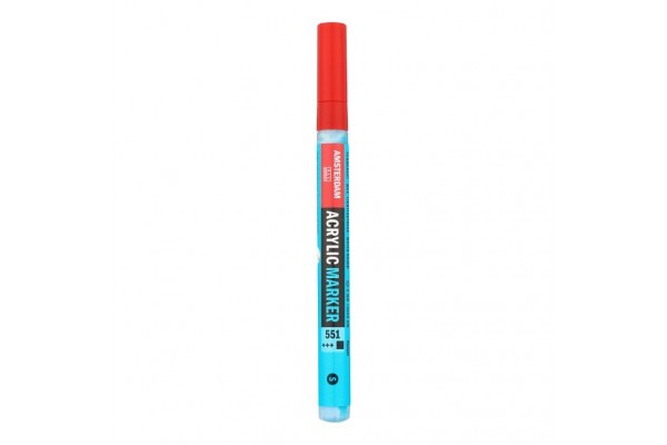 ΜΑΡΚΑΔΟΡΟΣ ΑΚΡΥΛΙΚΟΣ AMSTERDAM 2mm 551 Sky Blue Light SW