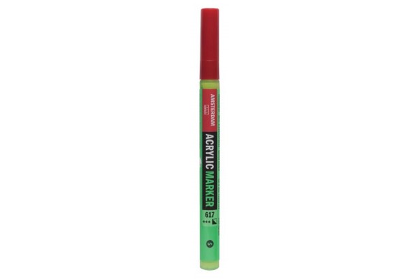ΜΑΡΚΑΔΟΡΟΣ ΑΚΡΥΛΙΚΟΣ AMSTERDAM 2mm 617 Yellowish Green SW