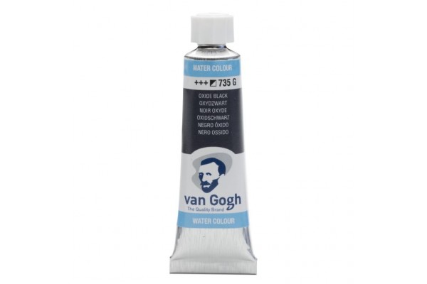 WATERCOLOUR VAN GOGH 10ML 735 Oxide Black