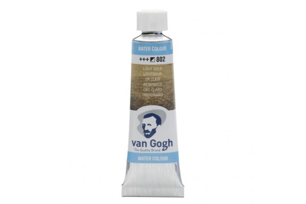 WATERCOLOUR VAN GOGH 10ML 802 Light Gold