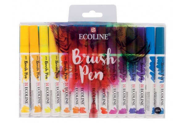 ΣΕΤ ECOLINE ROYAL BRUSHPEN 30ΤΕΜ TALENS