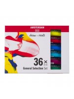 ΣΕΤ ΑΚΡΥΛΙΚΑ AMSTERDAM 36x20ml General selection set