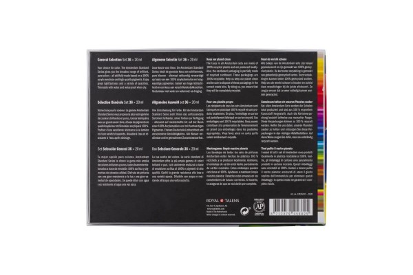 ΣΕΤ ΑΚΡΥΛΙΚΑ AMSTERDAM 36x20ml General selection set
