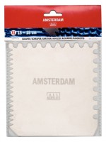 ΣΠΑΤΟΥΛΑ ΖΩΓΡΑΦΙΚΗΣ ΜΕΤΑΛΛΙΚΗ AMSTERDAM 15x15cm