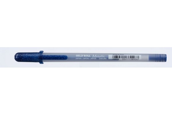 ΜΑΡΚΑΔΟΡΟΣ GELLY ROLL ΜΕΤΑΛΛΙΚΟΣ BLUE BLACK