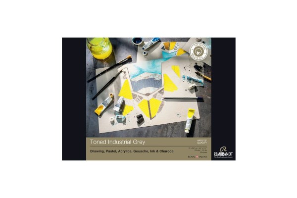 ΜΠΛΟΚ REMBRANDT A4 180g 50Φ INDUST. GREY FSC-MIX