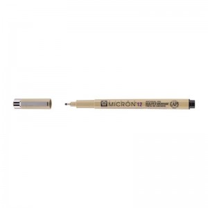 ΜΑΡΚΑΔΟΡΟΣ SAKURA MICRON 12  ΜΑΥΡΟ PIGMA