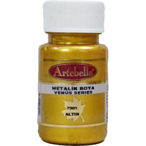 ΑΚΡΥΛΙΚΟ ΜΕΤΑΛΛΙΚΟ VENUS SERIES No 7901 ΧΡΥΣΟ 50ML ARTEBELLA ΑΚΡΥΛΙΚΟ ΜΕΤΑΛΛΙΚΟ VENUS SERIES No 7901 ΧΡΥΣΟ 50ML ARTEBELLA