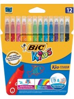 ΣΕΤ ΜΑΡΚΑΔΟΡΟΙ ΖΩΓΡΑΦΙΚΗΣ BIC KIDS 12 ΧΡΩΜΑΤΑ