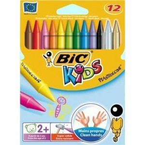 ΣΕΤ ΚΗΡΟΜΠΟΓΙΕΣ KIDS 12 ΧΡΩΜΑΤΩΝ  BIC