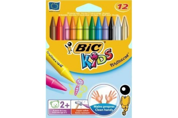 ΣΕΤ ΚΗΡΟΜΠΟΓΙΕΣ KIDS 12 ΧΡΩΜΑΤΩΝ  BIC