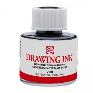 ΜΕΛΑΝΙ DRAWING INK 11ml BLACK TALENS ΜΕΛΑΝΙ DRAWING INK 11ml BLACK TALENS