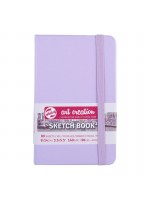 ΜΠΛΟΚ ΣΧΕΔΙΟΥ 9x14 Pastel Violet ΜΕ ΛΑΣΤΙΧΟ ART CREATION 140g 80ΦΥΛΛΑ