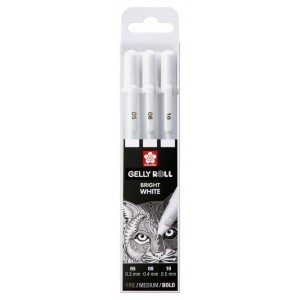 ΣΤΥΛΟ GELLY ROLL BASIC WHITE ΣΕΤ3 (05/08/10) ΣΤΥΛΟ GELLY ROLL BASIC WHITE ΣΕΤ3 (05/08/10)