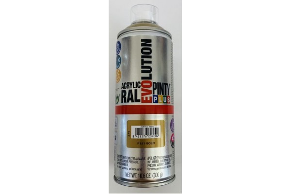 ΣΠΡΕΪ ΑΚΡΥΛΙΚΟ ΧΡΩΜΑ GOLD ΧΡΥΣΟ EVO 400ML