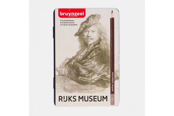 ΣΕΤ ΜΟΛΥΒΙA ΣΕ ΜΕΤΑΛΛΙΚΗ ΚΑΣΕΤΙΝΑ REMBRANDT VAN RIJN | 12 ΤΕΜ