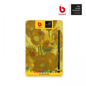 ΣΕΤ ΞΥΛΟΜΠΟΓΙΑΣ ΣΕ ΜΕΤΑΛΛΙΚΗ ΚΑΣΕΤΙΝΑ Museum Van Gogh - Sunflowers | 12ΤΕΜ ΣΕΤ ΞΥΛΟΜΠΟΓΙΑΣ ΣΕ ΜΕΤΑΛΛΙΚΗ ΚΑΣΕΤΙΝΑ Museum Van Gogh - Sunflowers | 12ΤΕΜ