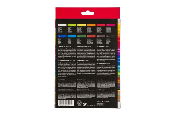 ΣΕΤ ΑΚΡΥΛΙΚΑ AMSTERDAM 12x20ml Landscape set