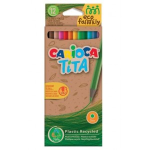 ΞΥΛΟΜΠΟΓΙΕΣ TITA ECO FAMILY ΣΕΤ 12ΤΜΧ CARIOCA ΞΥΛΟΜΠΟΓΙΕΣ TITA ECO FAMILY ΣΕΤ 12ΤΜΧ CARIOCA