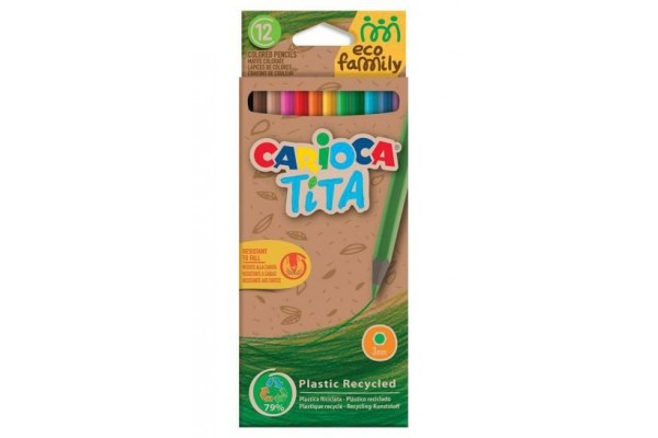 ΞΥΛΟΜΠΟΓΙΕΣ TITA ECO FAMILY ΣΕΤ 12ΤΜΧ CARIOCA