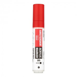ΜΑΡΚΑΔΟΡΟΣ ΑΚΡΥΛΙΚΟΣ AMSTERDAM 15mm 105 Titanium White SW ΜΑΡΚΑΔΟΡΟΣ ΑΚΡΥΛΙΚΟΣ AMSTERDAM 15mm 105 Titanium White SW