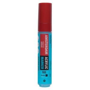 ΜΑΡΚΑΔΟΡΟΣ ΑΚΡΥΛΙΚΟΣ AMSTERDAM 15mm 551 Sky Blue Light SW ΜΑΡΚΑΔΟΡΟΣ ΑΚΡΥΛΙΚΟΣ AMSTERDAM 15mm 551 Sky Blue Light SW