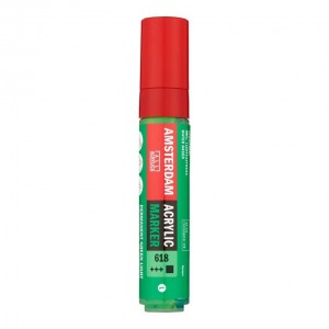 ΜΑΡΚΑΔΟΡΟΣ ΑΚΡΥΛΙΚΟΣ AMSTERDAM 15mm 618 Permanent Green Light SW