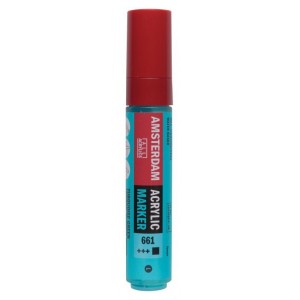 ΜΑΡΚΑΔΟΡΟΣ ΑΚΡΥΛΙΚΟΣ AMSTERDAM 15mm 661 Turquoise Green SW