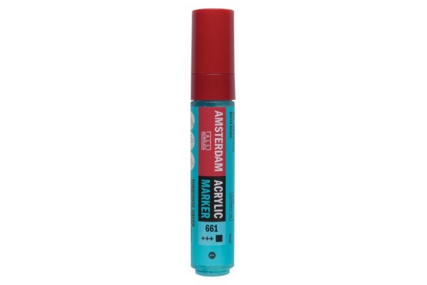 ΜΑΡΚΑΔΟΡΟΣ ΑΚΡΥΛΙΚΟΣ AMSTERDAM 15mm 661 Turquoise Green SW