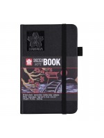 ΜΠΛΟΚ ΣΧΕΔΙΟΥ 9x14 80Φ 140g ΜΑΥΡΑ ΦΥΛΛΑ-ΘΗΚΗ ΓΙΑ ΣΤΥΛΟ SAKURA