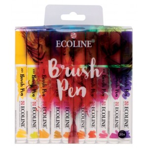 ΣΕΤ ECOLINE ROYAL BRUSHPEN 20ΤΕΜ TALENS ΣΕΤ ECOLINE ROYAL BRUSHPEN 20ΤΕΜ TALENS