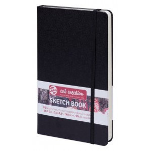 ΜΠΛΟΚ ΣΧΕΔΙΟΥ 13x21 Black ΜΕ ΛΑΣΤΙΧΟ ART CREATION 140g 80 ΦΥΛΛΑ ΜΠΛΟΚ ΣΧΕΔΙΟΥ 13x21 Black ΜΕ ΛΑΣΤΙΧΟ ART CREATION 140g 80 ΦΥΛΛΑ