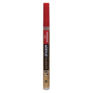 ΜΑΡΚΑΔΟΡΟΣ ΑΚΡΥΛΙΚΟΣ AMSTERDAM 2mm 802 Light Gold SW ΜΑΡΚΑΔΟΡΟΣ ΑΚΡΥΛΙΚΟΣ AMSTERDAM 2mm 802 Light Gold SW