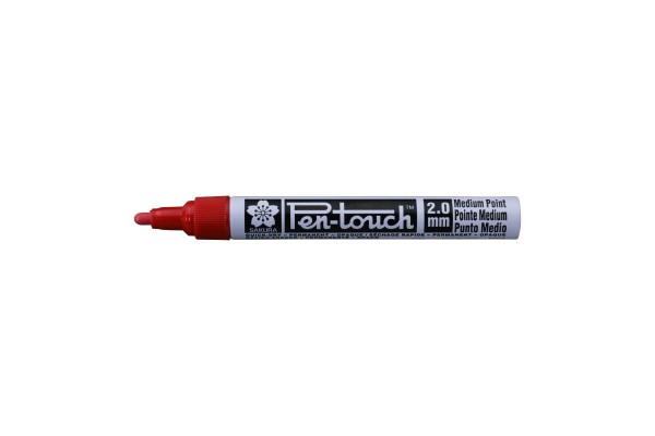 ΜΑΡΚΑΔΟΡΟΙ PEN-TOUCH ΚΟΚΚΙΝΟ MEDIUM 2mm