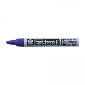 ΜΑΡΚΑΔΟΡΟΙ PEN-TOUCH ΜΩΒ MEDIUM 2mm