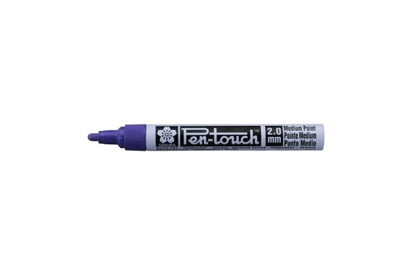 ΜΑΡΚΑΔΟΡΟΙ PEN-TOUCH ΜΩΒ MEDIUM 2mm
