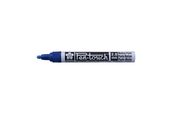 ΜΑΡΚΑΔΟΡΟΙ PEN-TOUCH ΜΠΛΕ MEDIUM 2mm