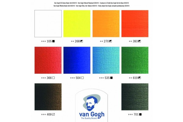 ΣΕΤ ΛΑΔΙΑ VAN GOGH 10X20ML BASIC SET